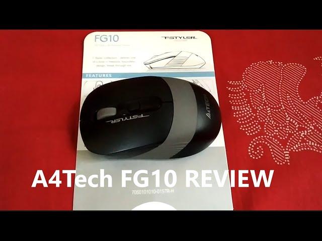 WIRELESS MOUSE | A4TECH FG10 FSTYLER | REVIEW & UNBOXING