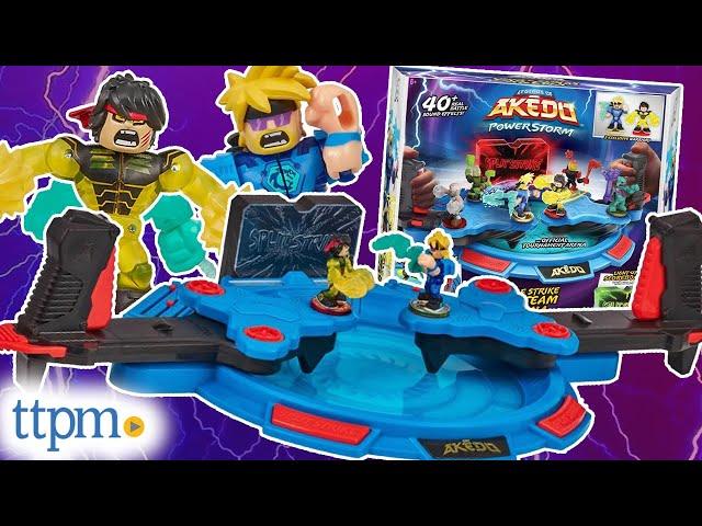 Legends of Akedo Powerstorm Triple Strike Tag Team Arena from Moose Toys Review!