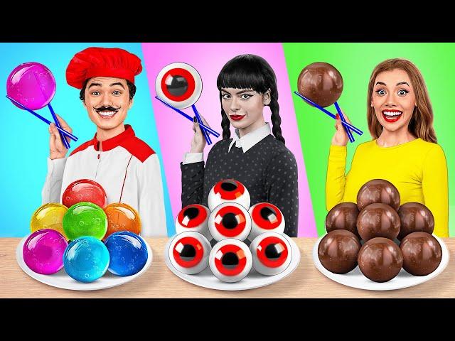 Wednesday vs Grandma Cooking Challenge | Funny Situations in Kitchen by TeenDO Challenge