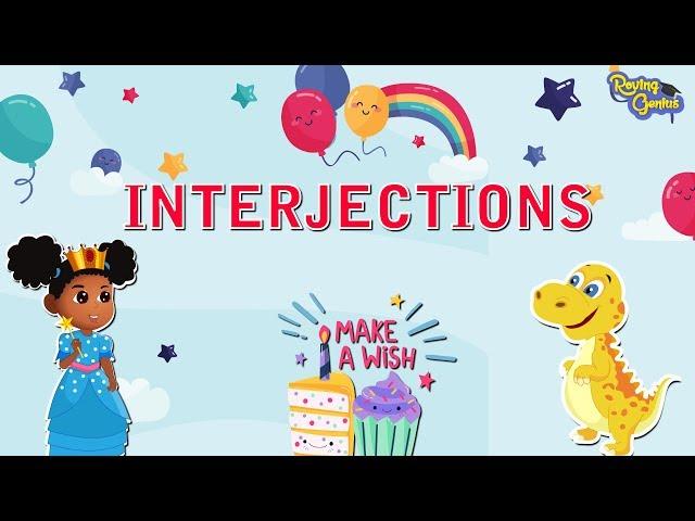 Interjections | Emily’s Birthday Bash | English Grammar | 7 to 8 Years | Roving Genius