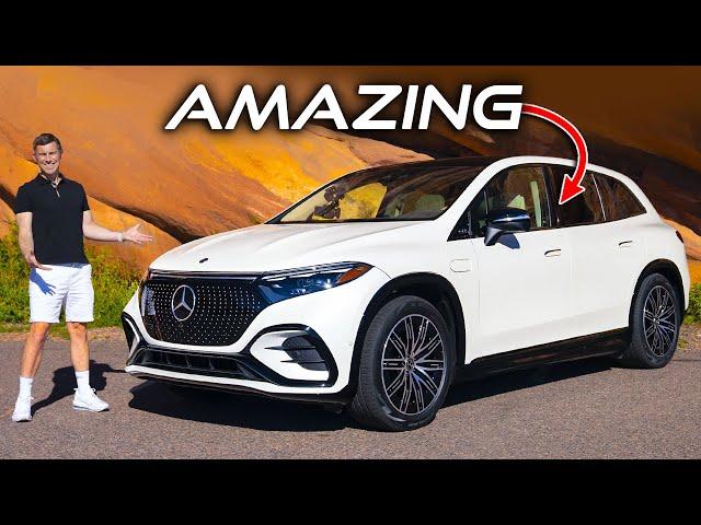 The most luxurious Mercedes: EQS SUV review!