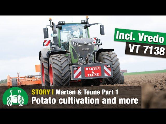 Agricultural contractors Marten & Teune at work | Fendt tractors | Part 1 | Custom Farming