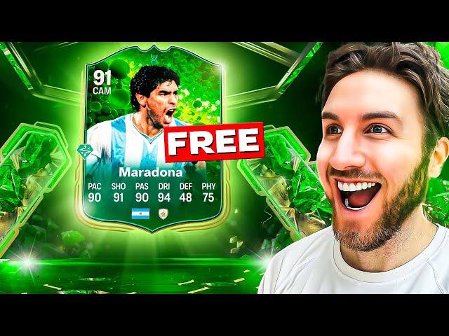 How to get a Free 89 Rated Diego Maradona in FC 25