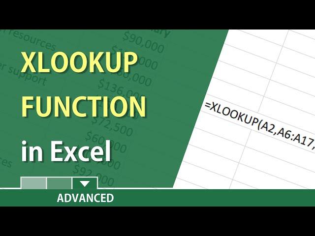 XLOOKUP - Excel's new awesome function by Chris Menard