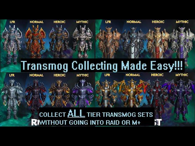 The EASIEST Way To Collect ALL Tier Transmog (FULL GUIDE) Dragonflight Season 2