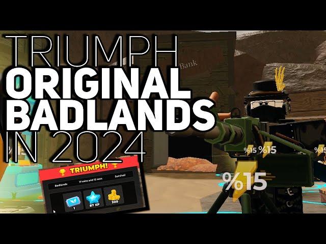 TRIUMPH OG BADLANDS IN 2024 | Tower Defense Simulator