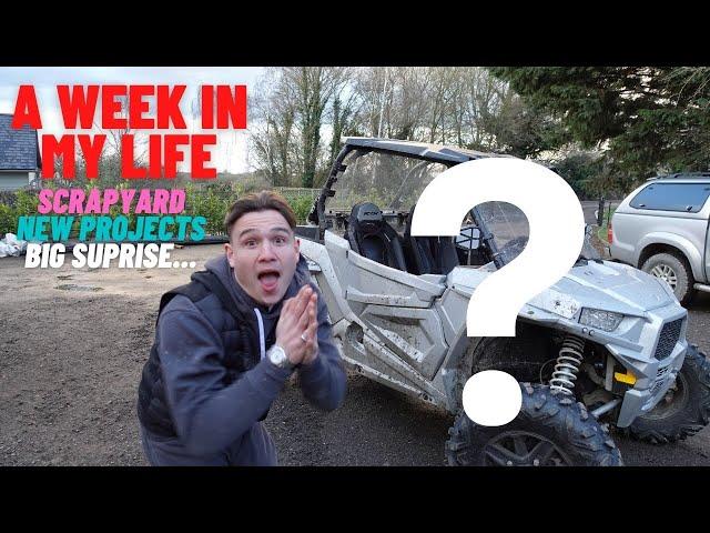 A WEEK IN MY LIFE WITH HENRY ARNOLD *SCRAPYARD, NEW PROJECTS + BIG SUPRISE*