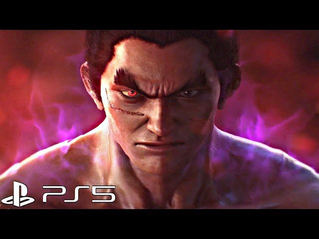 TEKKEN 7 PS5 - Full Story Mode Walkthrough "The Mishima Saga" 4K Ultra HD (PS5 Gameplay)