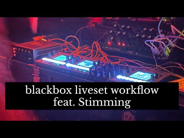 1010music | Stimming blackbox liveset workflow