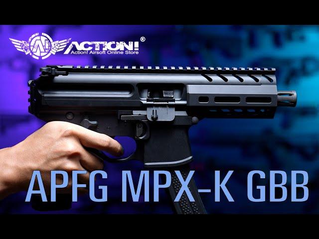 APFG MPX-K GBB Airsoft（Shooting Test）