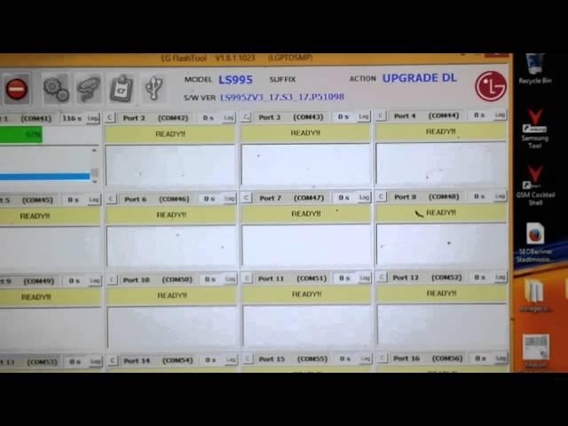 LG G Flex LS995 Sprint with LG Flash Tool 1.8