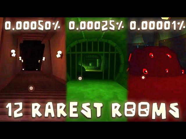 12 Rarest Rooms in Doors | Rarest Rooms I Have Encountered So Far in Doors | Doors Rare Moments