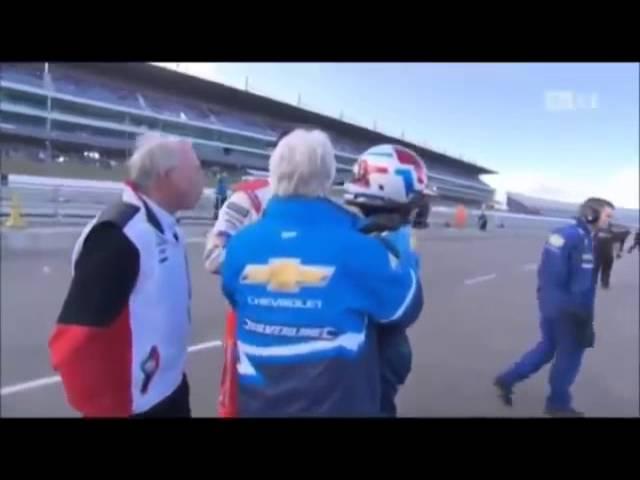 Matt Neal v Jason Plato fight at Rockingham