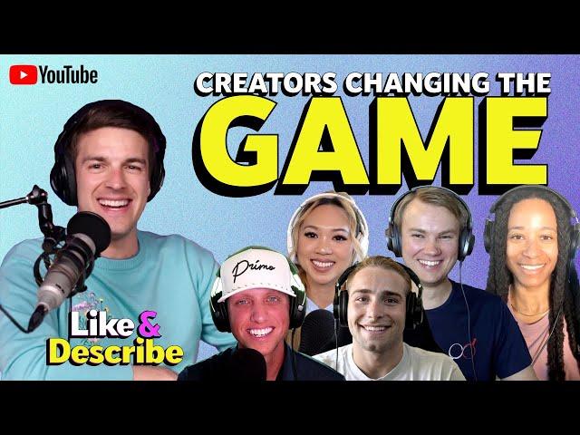 How Creators are Redefining Sports Entertainment - Like & Describe Podcast #7