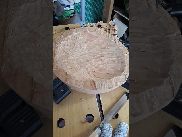 #cedar #woodcarving #wip #wip what will it be?