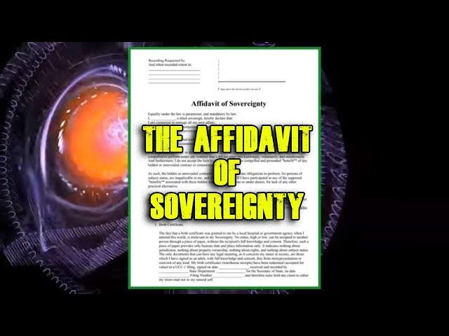 YUSEF EL - THE AFFIDAVIT OF SOVERIGNTY