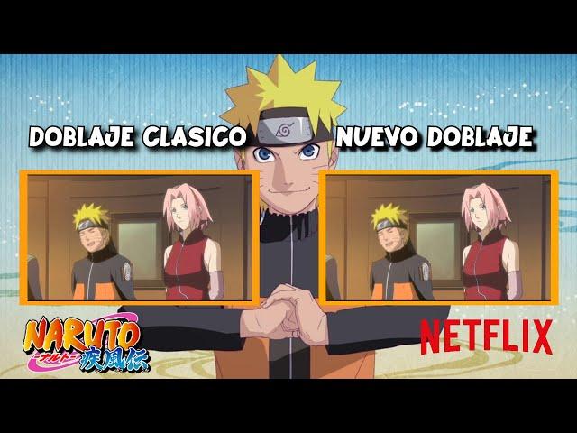 NARUTO SHIPPUDEN Español Latino DOBLAJE CLASICO VS NUEVO DOBLAJE 2024