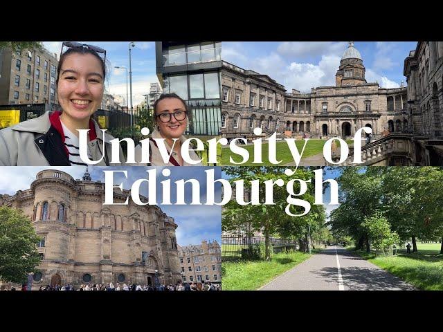 Tour of University of Edinburgh | A trip down memory lane