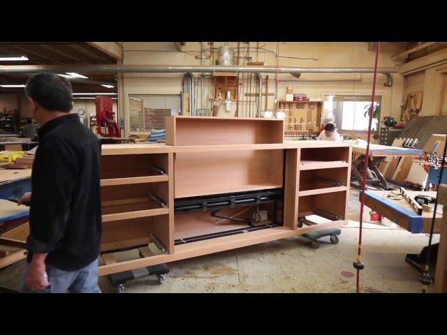 Custom TV Lift Furniture by Berkeley Mills