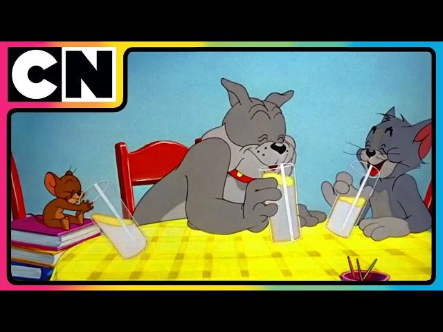 Tom and Jerry | Enemies Turned Dinner Buddies?  | Cat And The Mouse | Watch Cartoon | @cnindia