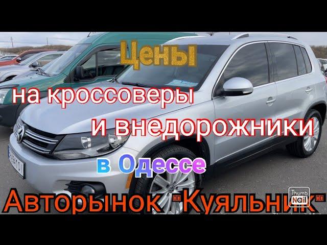 Цены на кроссоверы и внедорожники в Одессе. Авторынок «Куяльник» (Яма)