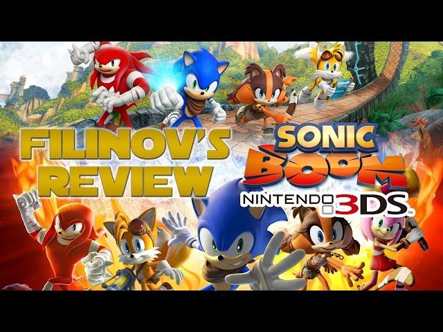 Sonic Boom для Nintendo 3DS - Обзор игр - FIlinov's Review