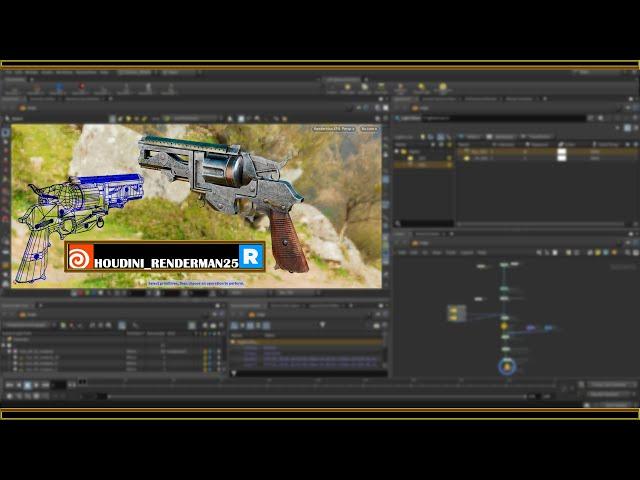 RENDERMAN 25 FOR HOUDINI TUTORIAL