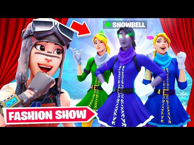 I STREAM SNIPED FASHION SHOWS WITH THE NEW SNOWBELL SKIN...