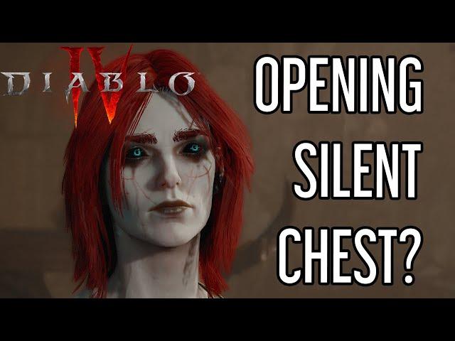 How to Open Silent Chests in Diablo 4