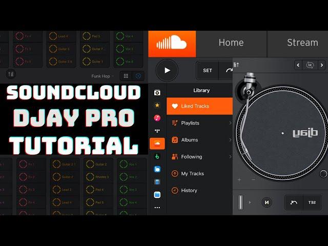 How To DJ With Soundcloud | Djay Pro Streaming Tutorial