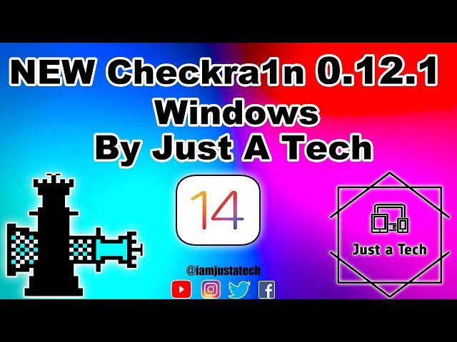 NEW Checkra1n 0.12.1 Windows|Checkra1n Jailbreak Windows iOS 14.3/14.4/12.5.1/13.7|5s/6s/7/7+/8/8+/X