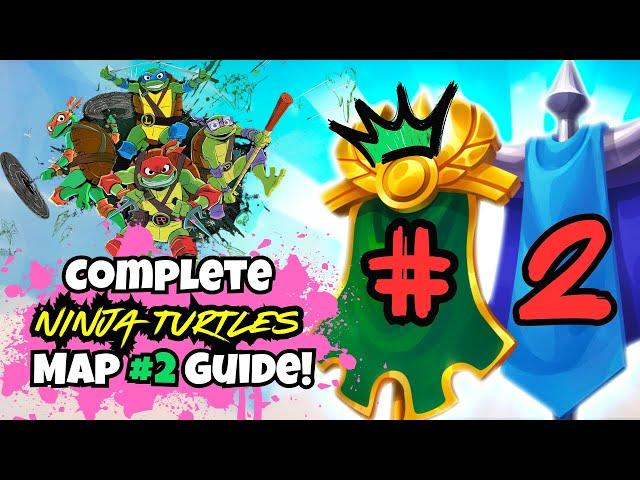 Map 2 Hero Wars Ninja Turtles Mysterious Island Guide