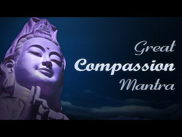 The GREAT COMPASSION MANTRA Sanskrit Lyrics ⭐ 10 HOURS ⭐ Powerful Healing Mantra of Avalokiteshvara