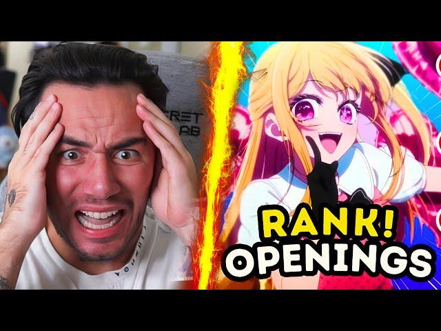 Rank The Anime Opening Without Knowing The Next One 