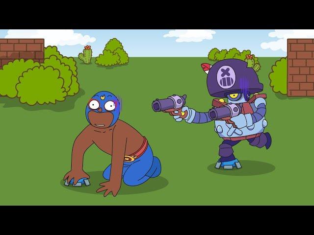 Brawl Stars Animation Darryl VS El Primo (Parody)