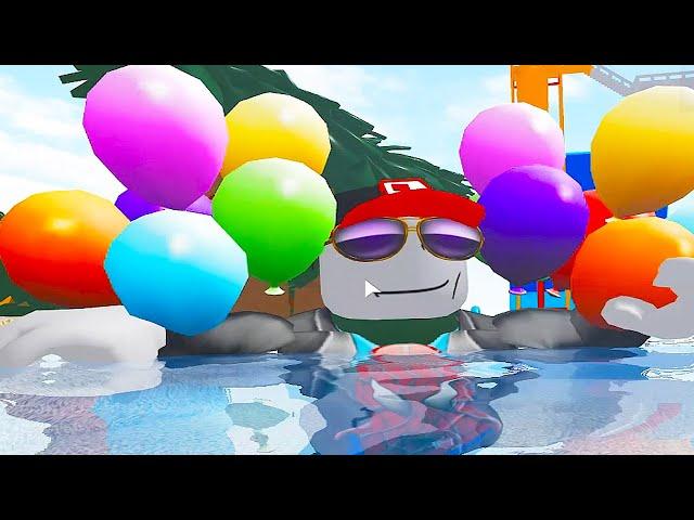 Аквапарк в Роблоксе! Вовчик играет в Roblox: Waterpark!