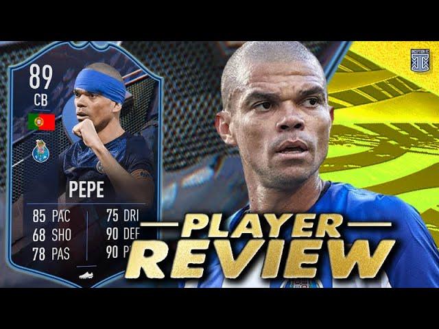 89 FUT CAPTAIN PEPE PLAYER REVIEW! SBC PLAYER FUT CAPTAINS FIFA 22 ULTIMATE TEAM