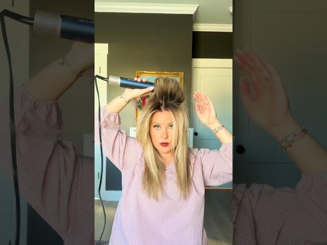How to blowout hair with the InfinitiPRO by Conair  DigitalAIRE Drying Wand. @walmart