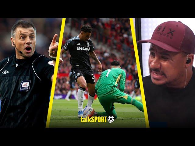 "MASSIVE MISTAKE!" Former referee CONDEMNS decision to disallow Aston Villa goal vs Man United!