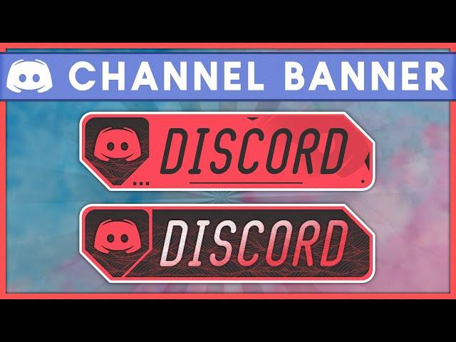 VALORANT DESIGN | DISCORD CHANNEL BANNER TEMPLATE TUTORIAL