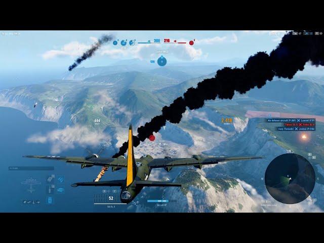 World of Warplanes gameplay - Bomber (U.S.A B-32)