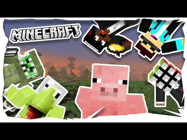 Minecraft Survival - HYSTERICAL SITUATIONS! (ft. DeveshDFG, Luke, Pizza, Toni, SuperAsian) [PART2]