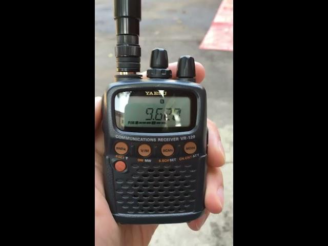 Icom IC-R20 Yaesu VR-120D общее сравнение.