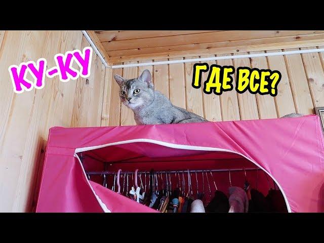 НОВЫЕ ПРЯТКИ В НАШЕМ ДОМЕ! HIDE AND SEEK IN MY HOUSE