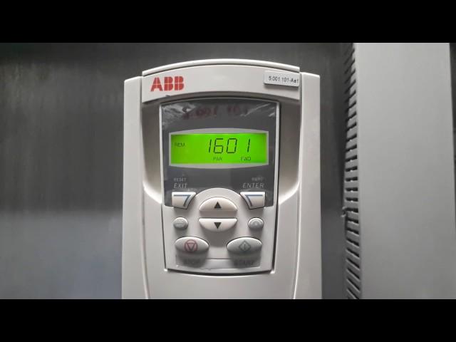 Частотник ABB ACS550 - по параметрам