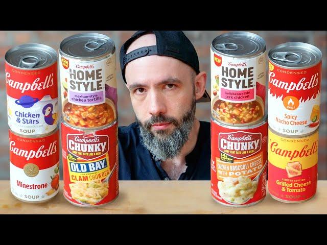 Ranking Every Single Flavor of Campbell’s Soup | Ranked with Babish