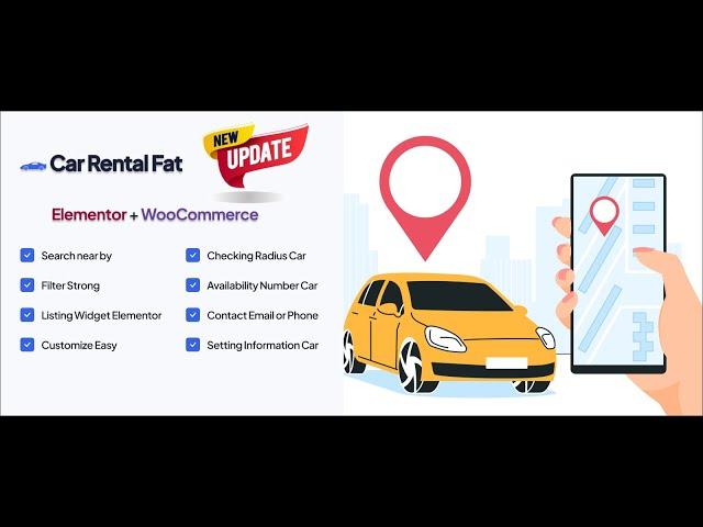 Introduction - Car Rental in Booking Fat Woocommerce Plugin