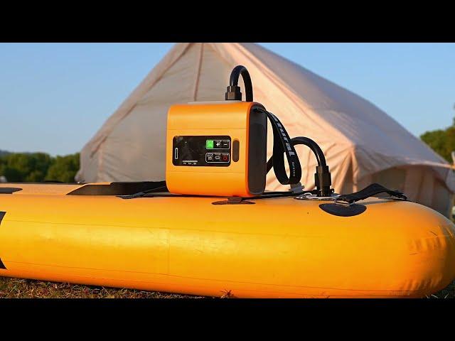 GR-133P portable high pressure air pump for SUP paddle board airbed air mattress tent camp airspirit