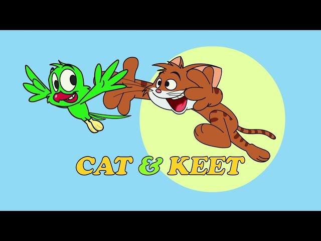 Cat & Keet |  Funny Videos |  Cartoon Trailer