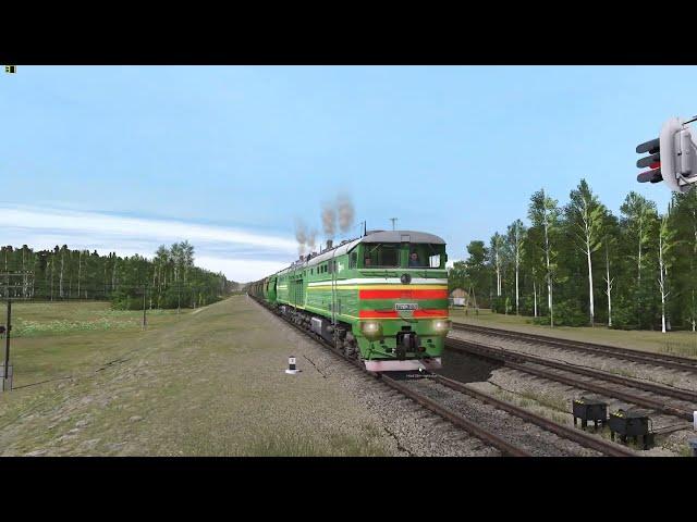 ЮГО-ЗАПАДНАЯ МАГИСТРАЛЬ версии 3.1. - БЧ  | Trainz 2022